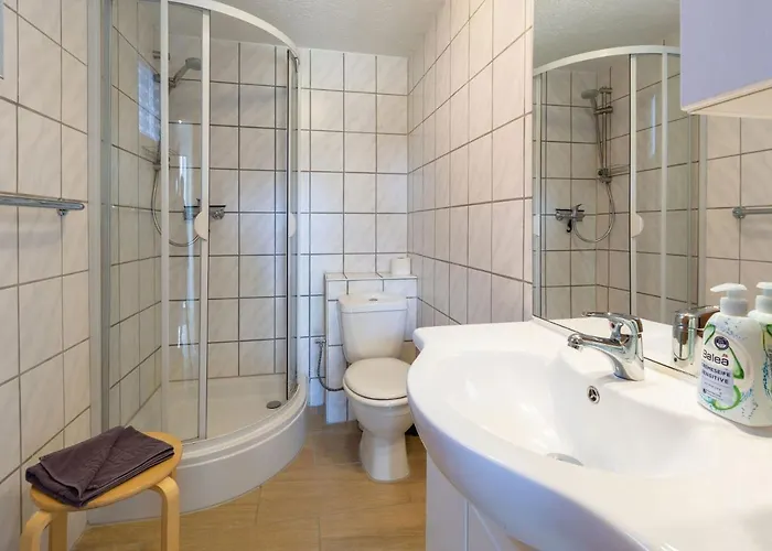 アパート Ferienhaeuser Hitthim - Plogshagen バーベ